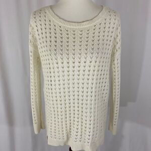 Valette Ivory Long Sleeve Sweater
